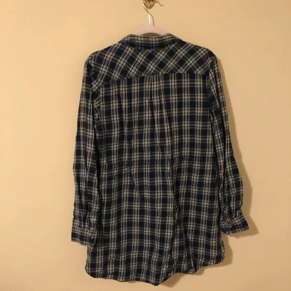 Flannel Tunic Dress - Picture 4 of 4